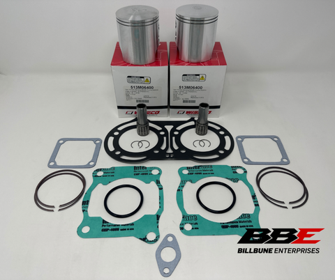 '87-'06 Yamaha YFZ350 Banshee Top End Kit Standard 64.00mm Pistons, Gaskets