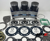‘00-'04 Kawasaki STX DI 1100 Rebuild Kit .25mm O/S 80.25mm Pistons, Gaskets, Seals