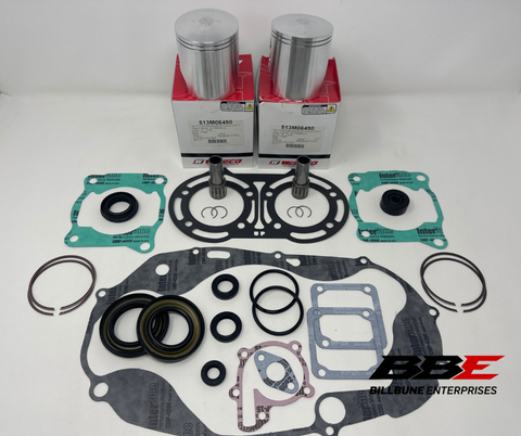 '87-'06 Yamaha YFZ350 Banshee Rebuild Kit .50mm O/S 64.50mm Pistons, Gaskets, Seals