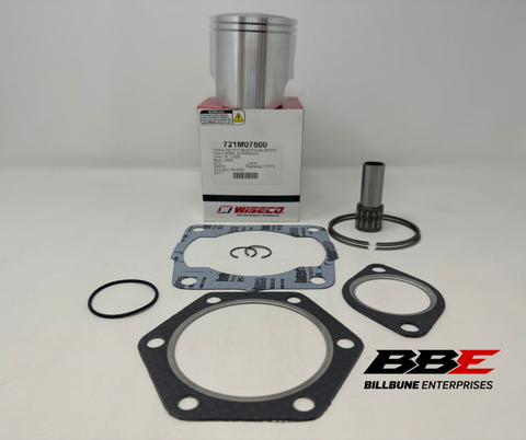 '94-'00 Polaris 300 ATV Top End Kit Wiseco .50mm 75.00mm Piston Kit, Gaskets