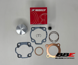'86-'01 Kawasaki KE100 Top End Kit .50mm O/S 50.00mm Bore Piston Kit, Top End Gaskets