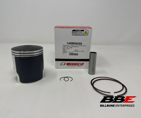 '69-'76 Kawasaki H1, Mach III Wiseco .50mm / .020" O/S 60.50mm Bore Piston Kit