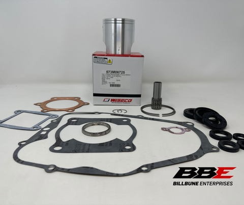 '88-'06 Yamaha YFS200 Blaster Rebuild Kit Wiseco 67.25mm Piston, Comp. Gasket Set