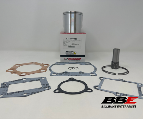 '78-'80 Honda CR250R Top End Kit Wiseco 1.50mm O/S 71.50mm Bore Piston Kit, Gaskets