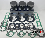 ‘97-‘04 Yamaha 1200 PWC .75mm O/S 84.75mm bore Top End Kit WSM Pistons, Gaskets