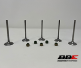 ‘03-'09 Yamaha Yz450f ProX Titanium Valve Kit (3) Intake (2) Exhaust (5) Seals