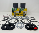 '86-'99 Polaris Indy 488 Fan Engine Kit 1mm O/S 73mm Bore Pistons, Gaskets, Seals