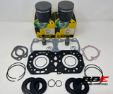 '98-'06 Polaris Indy 500 Engine Kit 1mm O/S 73mm Bore Pistons, Gaskets, Seals