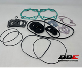 ‘93-‘94 Ski-doo Mach 1 670, Complete Gasket Set with Crank Oil Seals, 7111970