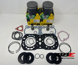 '89-'97 Polaris Indy 500 Engine Kit 1mm O/S 73mm Bore Pistons, Gaskets, Seals
