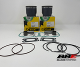 ‘04-‘15 Lynx 550 Top End Kit Stock 76mm Bore Piston Kits, Gaskets Xtrim, Yeti, Rave 550