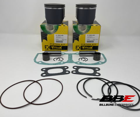 ‘04-‘15 Lynx 550 Top End Kit .50mm O/S 76.50mm Piston Kits, Gaskets, Xtrim, Yeti