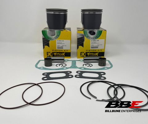 ‘04-‘15 Lynx 550 Top End Kit 1mm O/S 77mm Piston Kits, Gaskets, Xtrim, Yeti