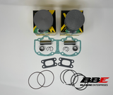 ‘04-‘15 Lynx 550 Top End Kit 1mm O/S 77mm Piston Kits, Gaskets, Xtrim, Yeti