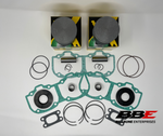 ‘04-‘15 Lynx 550 Stock 76mm Bore Piston Kits, Gaskets, Seals, Xtrim, Yeti, Rave 550