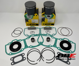 ‘04-‘15 Lynx 550 Engine Kit 1mm O/S 77mm Piston Kits, Gaskets, Seals, Xtrim, Yeti