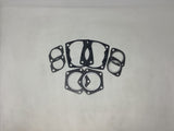 ‘72-‘74 JDX4 Special (CCW) FC/2 340, Top End Gasket Set, KEC340, 710052X