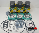 '97-'03 Ski-doo Mach Z 809 Top End Kit Stock 70.50mm Bore Piston Kits, Gaskets