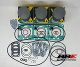 '97-'03 Ski-doo Mach Z 809 Top End Kit Stock 70.50mm Bore Piston Kits, Gaskets