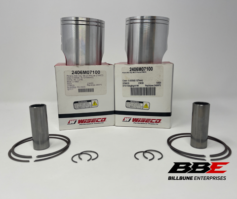 ‘99-‘07 Polaris 500 XC SP .50mm / .020” O/S 71.00mm Bore Wiseco Piston Kits