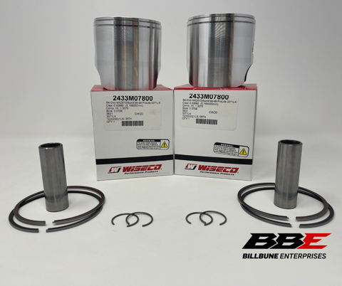 ‘98-‘99 Ski-Doo MXZ 670 HO Stock 78.00mm Bore Wiseco Piston Kits