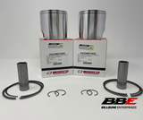 ‘98-‘99 Ski-Doo MXZ 670 HO .50mm O/S 78.50mm Bore Wiseco Piston Kits
