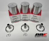 '97-'03 Ski-doo Mach Z 809 Stock 70.50mm Bore Wiseco Pistons, L-Ring Version