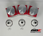 '97-'03 Ski-doo Mach Z 809 Stock 70.50mm Bore Wiseco Pistons, L-Ring Version