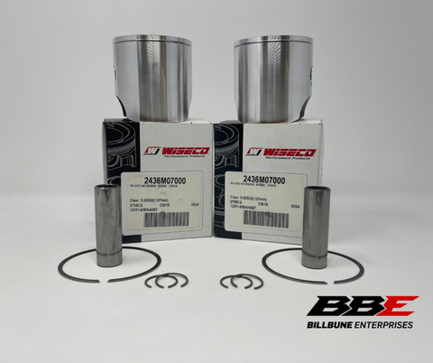 '00-'03 Ski-Doo MXZ 500 .50mm / .020" Over 70.00mm Bore Wiseco Piston Kits