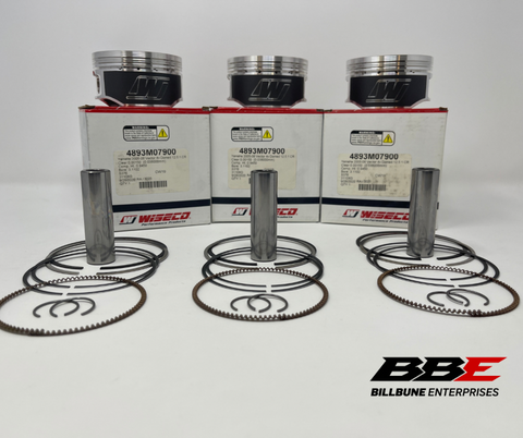 '05-'15 Yamaha RS Venture Standard 79.00mm Bore Wiseco Piston Kits, 973cc
