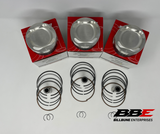 '08-'15 Yamaha Nytro 1049cc 82.00mm Bore Wiseco Piston Kits, SR Viper 9.5:1 Comp.