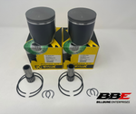 '09-'19 Ski-Doo 600 ETEC Stock / Standard 72mm Bore Piston Kits, MXZ, Summit, GSX