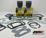 ‘09-‘15 Lynx 600 HO E-TEK Top End Kit Standard 72.00mm Bore Pistons, Gaskets Rave RE