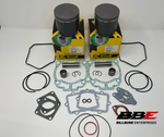 ‘01-‘07 Lynx Rave Cross 800 Top End Kit Stock 82mm Pistons, Gaskets, Xtrim 800 PTEK