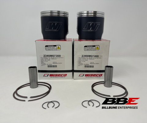 '86-'06 Polaris Indy 500 / 488 1mm over 73.00mm bore Wiseco piston kits, Classic