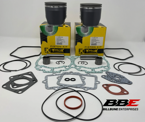 '07-'10 Lynx Rave 800R PTEK Top End Kit Stock 82.00mm Bore Pistons, Gaskets, Xtrim