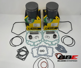 '07-'10 Lynx Rave 800R PTEK Top End Kit Stock 82.00mm Bore Pistons, Gaskets, Xtrim