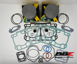‘11-‘15 Lynx Rave RE 800R ETEC Top End Kit Stock 82mm Bore Pistons, Gaskets, Xtrim Boondocker