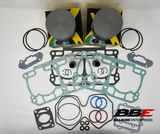 ‘11-‘15 Lynx Rave RE 800R ETEC Top End Kit Stock 82mm Bore Pistons, Gaskets, Xtrim Boondocker