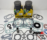 ‘11-‘15 Lynx Rave RE 800R ETEC Rebuild Kit Stock 82mm Bore Pistons, Gaskets, Seals