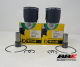 '99-'19 Ski-Doo MXZ 600 Standard / Stock 76mm Bore Piston Kits, Summit, 500SS