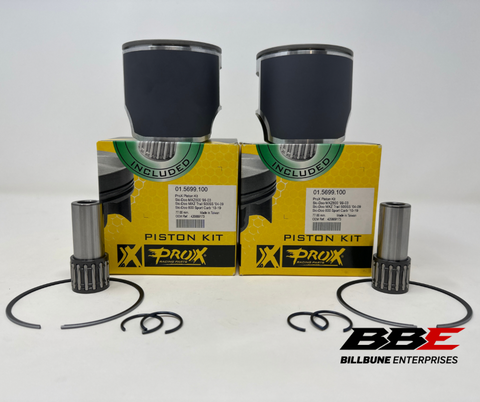 '99-'19 Ski-Doo MXZ 600 1mm / .040" Over 77mm Bore Piston Kits, Summit, 500SS