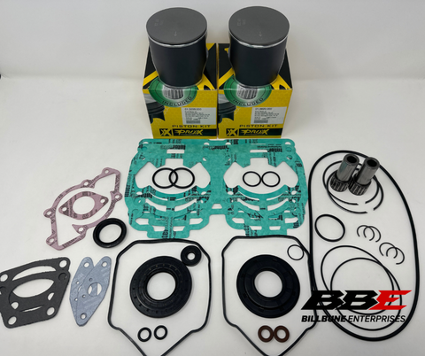 ‘99-‘02 Ski-Doo MXZ 600 Engine Rebuild Kit Stock 76mm Pistons, Gaskets, Seals, 500 SS