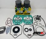 ‘03-‘19 Ski-Doo MXZ 600 Engine Rebuild Kit Stock 76mm Pistons, Gaskets, Seals, 500 SS