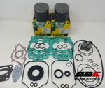 ‘03-‘19 Ski-Doo MXZ 600 Rebuild Kit .50mm O/S 76.50mm Pistons, Gaskets, Seals, 500 SS