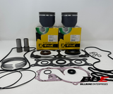 ‘15-‘17 Polaris 800 Axys Pro RMK Rebuild Kit, Std. 85mm Pistons Gaskets Seals