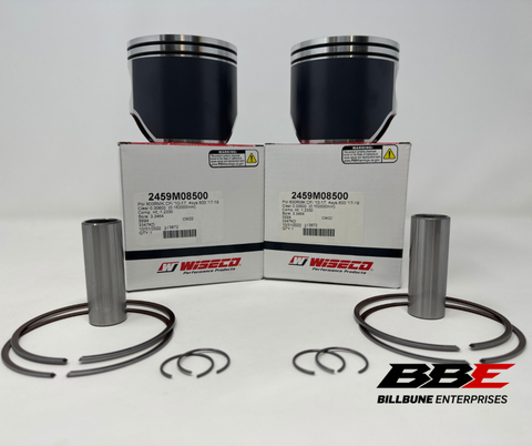 ‘08-‘10 Polaris Dragon RMK 800 Standard 85.00mm Bore Wiseco Piston Kits, IQ