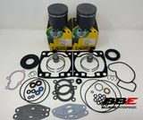 '14-'23 Arctic Cat ZR 6000 C-TEC2 Rebuild Kit Stock 73.80mm Bore Pistons, Gaskets, Seals