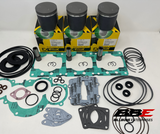 '97-'03 Ski-doo Mach Z 809 Rebuild Kit Stock 70.50mm Bore Pistons, Gaskets, Seals