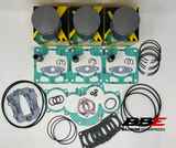 '93-'98 Ski-doo Mach Z 779 Top End Kit 1mm O/S 70.50mm Bore Pistons, Gaskets, Mach Z, 780